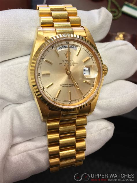 gold day date rolex price